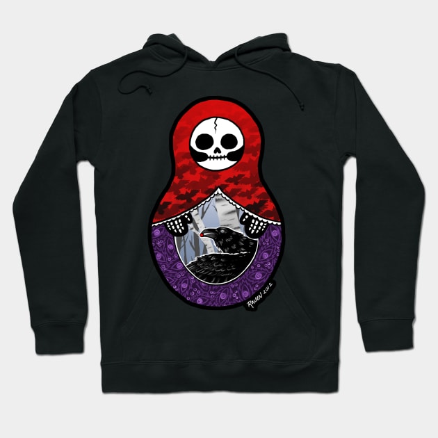 Momma Morte Hoodie by Raven's Random